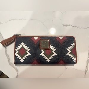 Dooney & Bourke Aztec Tassel Wallet